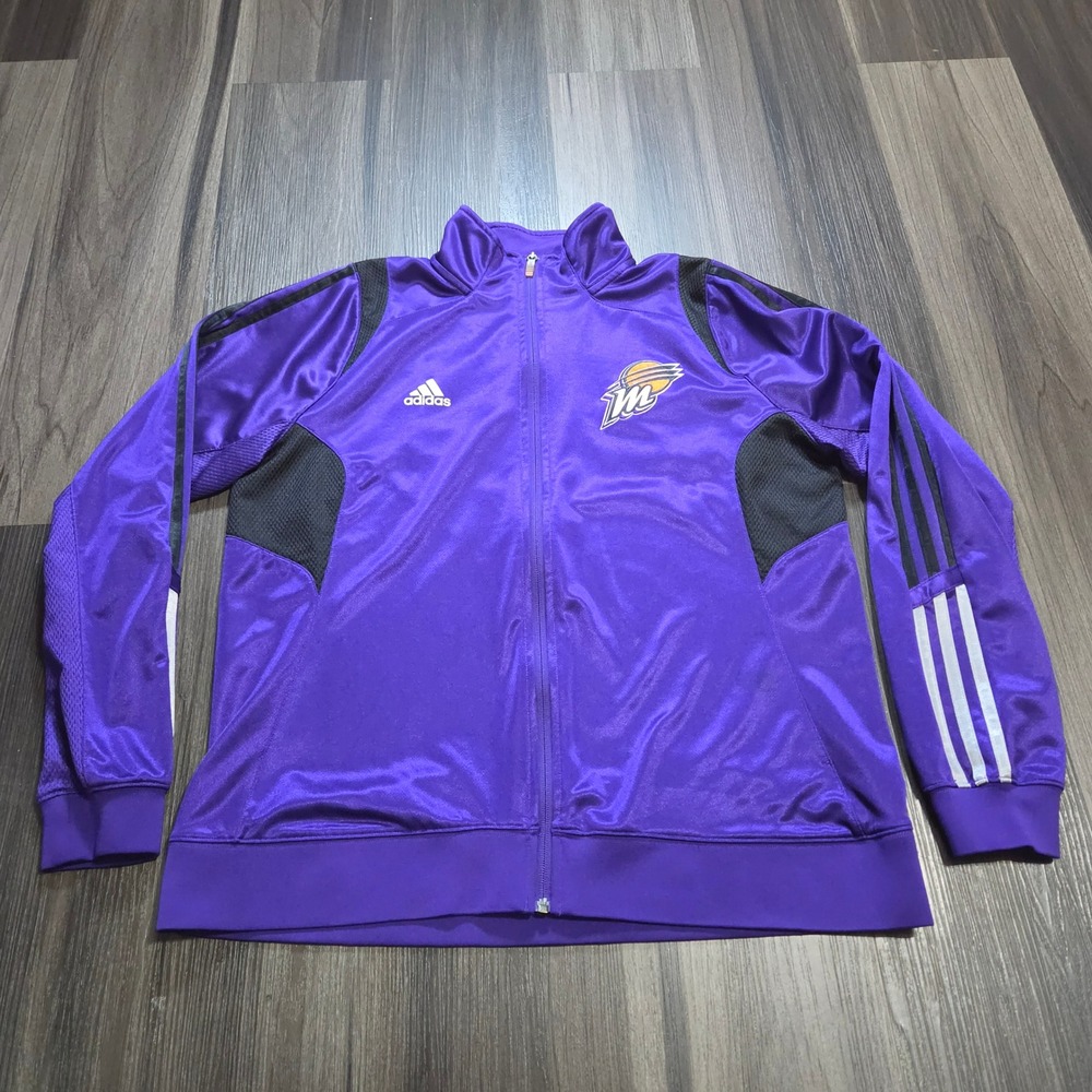 Rare Phoenix Mercury Adidas WNBA Player Issued Track Warmup Jacket Climacool L - Picture 4 of 12